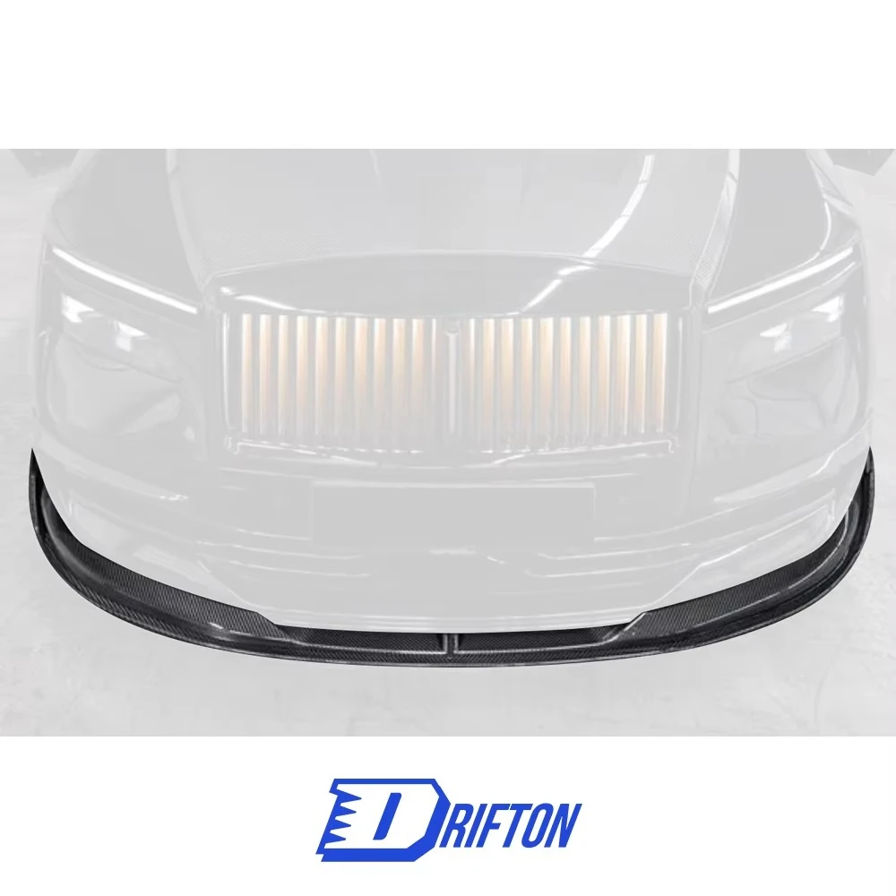 For RR Spectre MSY Style Visible Carbon Fiber Front Lip for Rolls Royce Spectre