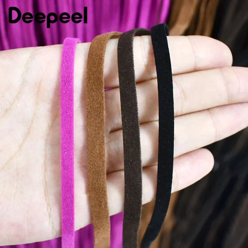 Deepeel 66*80cm Faux Leather Suede Tassels Fringe Lace Trim Clothing Sewing  Tassel Trimming Ribbon Curtain Dress DIY Accessory