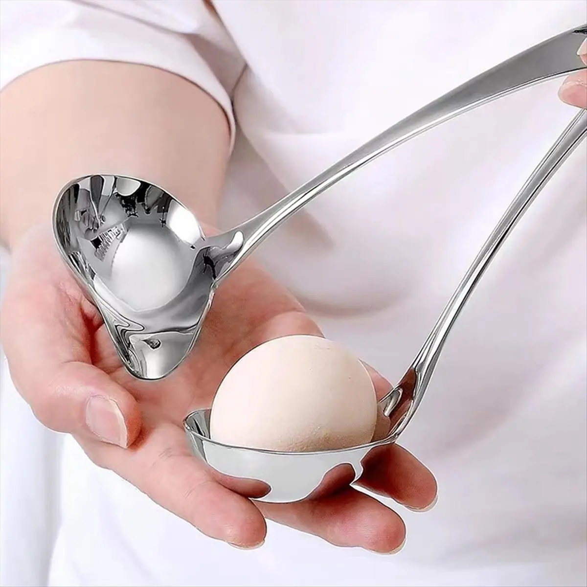 FOR HOME 2Pcs Small Gravy Ladle, Sauce Ladle, Sauce Ladle with Pouring Spout, Stainless Steel Mini Ladle, Dishwasher Safe