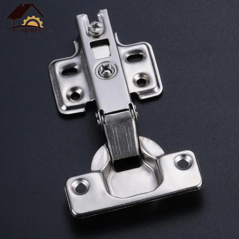 

Myhomera Hinge Stainless Steel Door Hydraulic Hinges Damper Buffer Soft Close Kitchen Cabinet Cupboard Furniture Full/Half/Embed