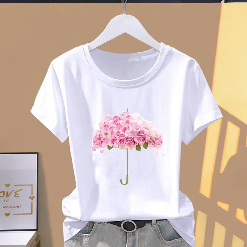 Modal femmes imprimer mode décontracté explosif imprimé léopard tendance à manches courtes T-shirt surdimensionné T-shirt surdimensionné T-shirt hauts