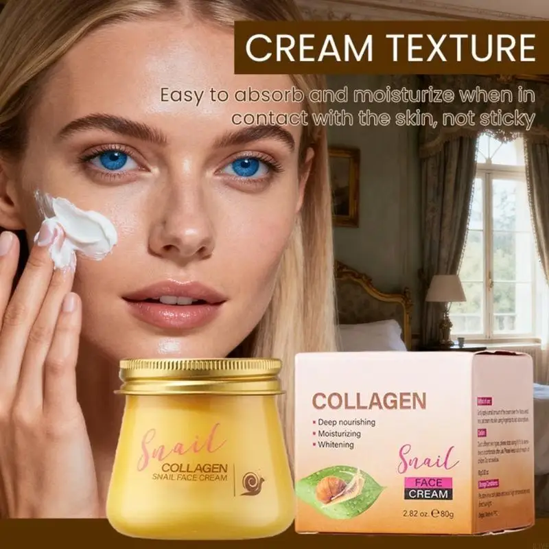 كريم وجه الحلزون جيلاتين R3MF، كريم مضاد للتموج والتجديد، كريم وجه جيلاتين الحلزون، إصلاح مرطب لشد البشرة