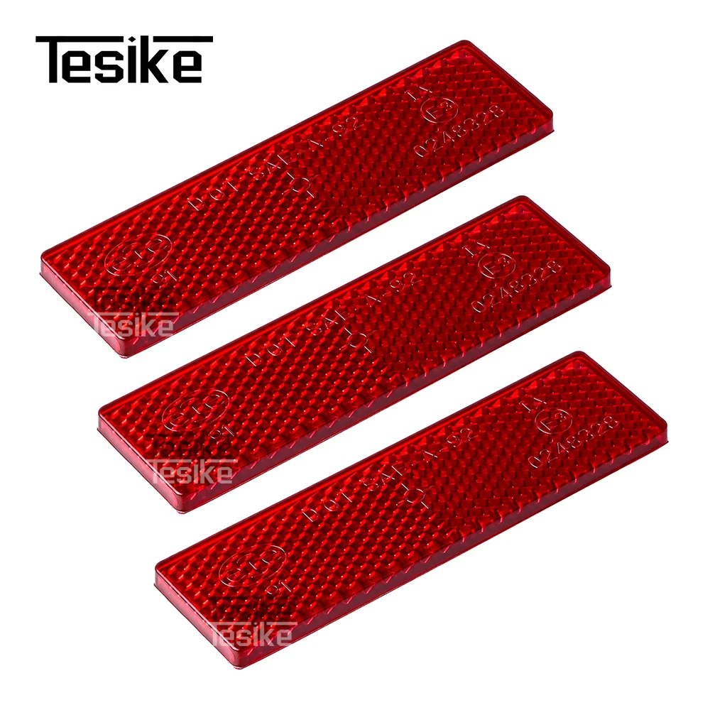 

Задний отражатель для мотоцикла, велосипеда, скутера, красная прямоугольная светоотражающая пластина для мотоцикла BMW S1000R R900RT R1200