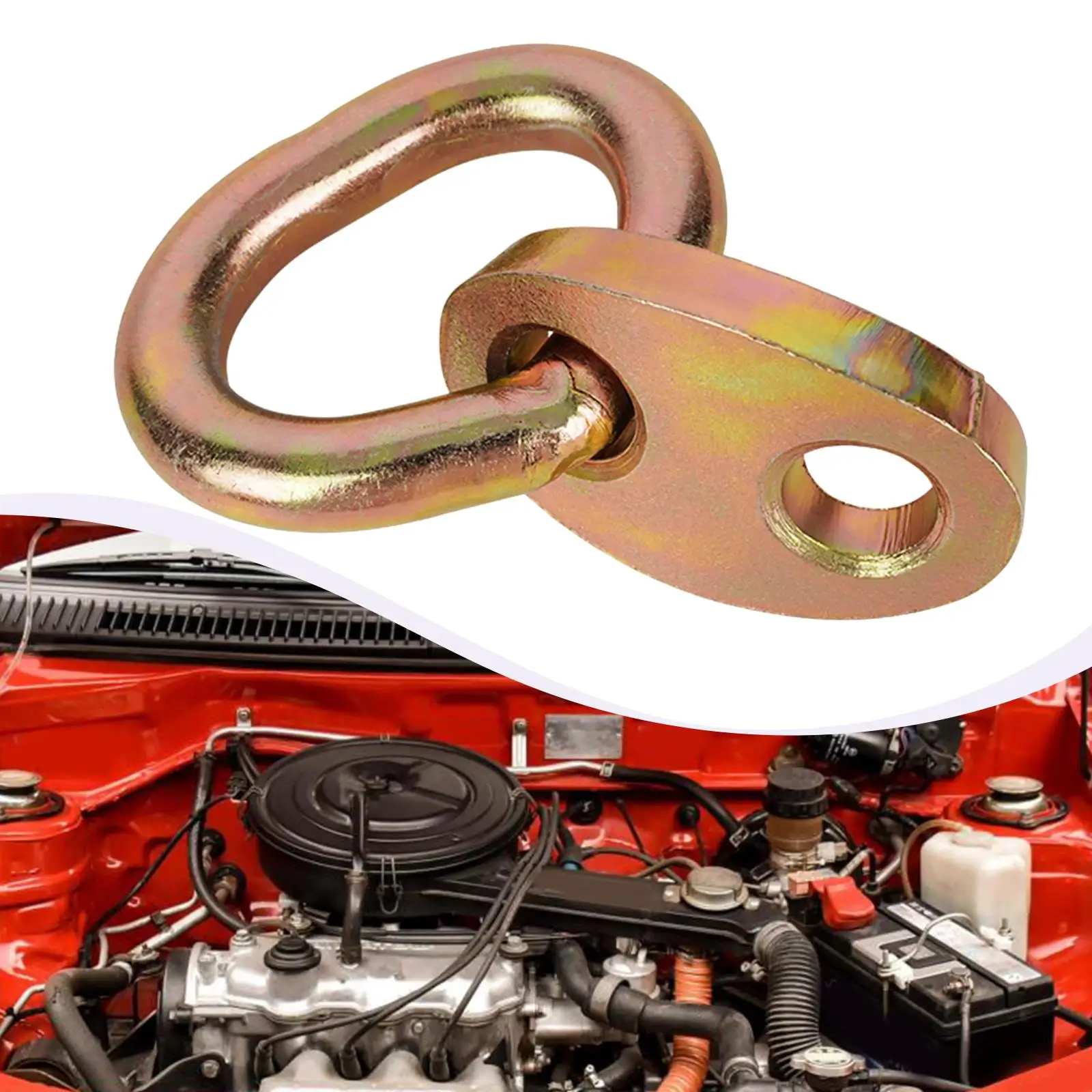 حلقة رفع دعامة رافعة المحرك بسعة 2300 كجم، عروة رفع شديدة التحمل