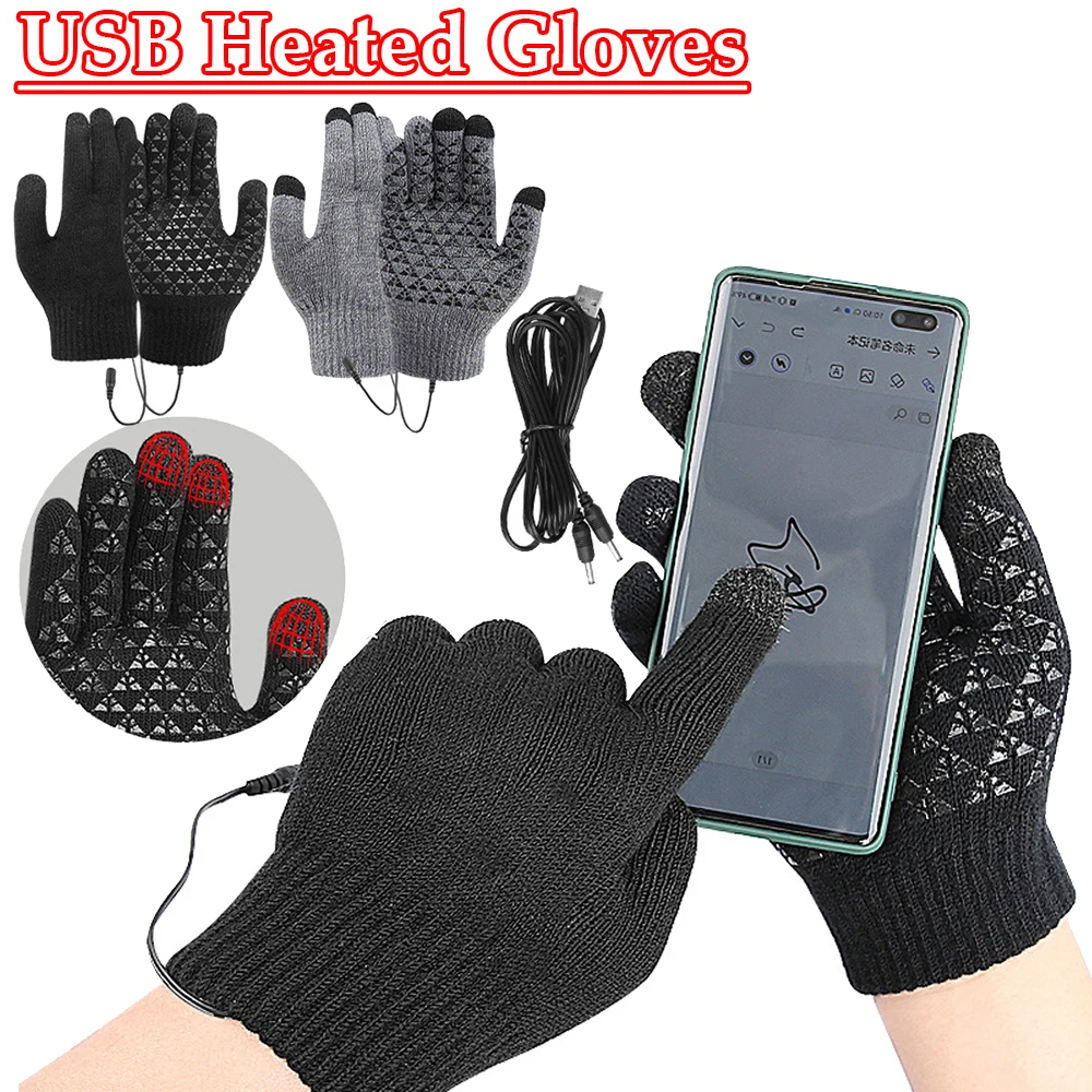 Winter Snowboard Gloves Touch Screen Motorcycle Bicycle Gloves Full Finger Warmer for Backpacking Mountaineering Riding Camping