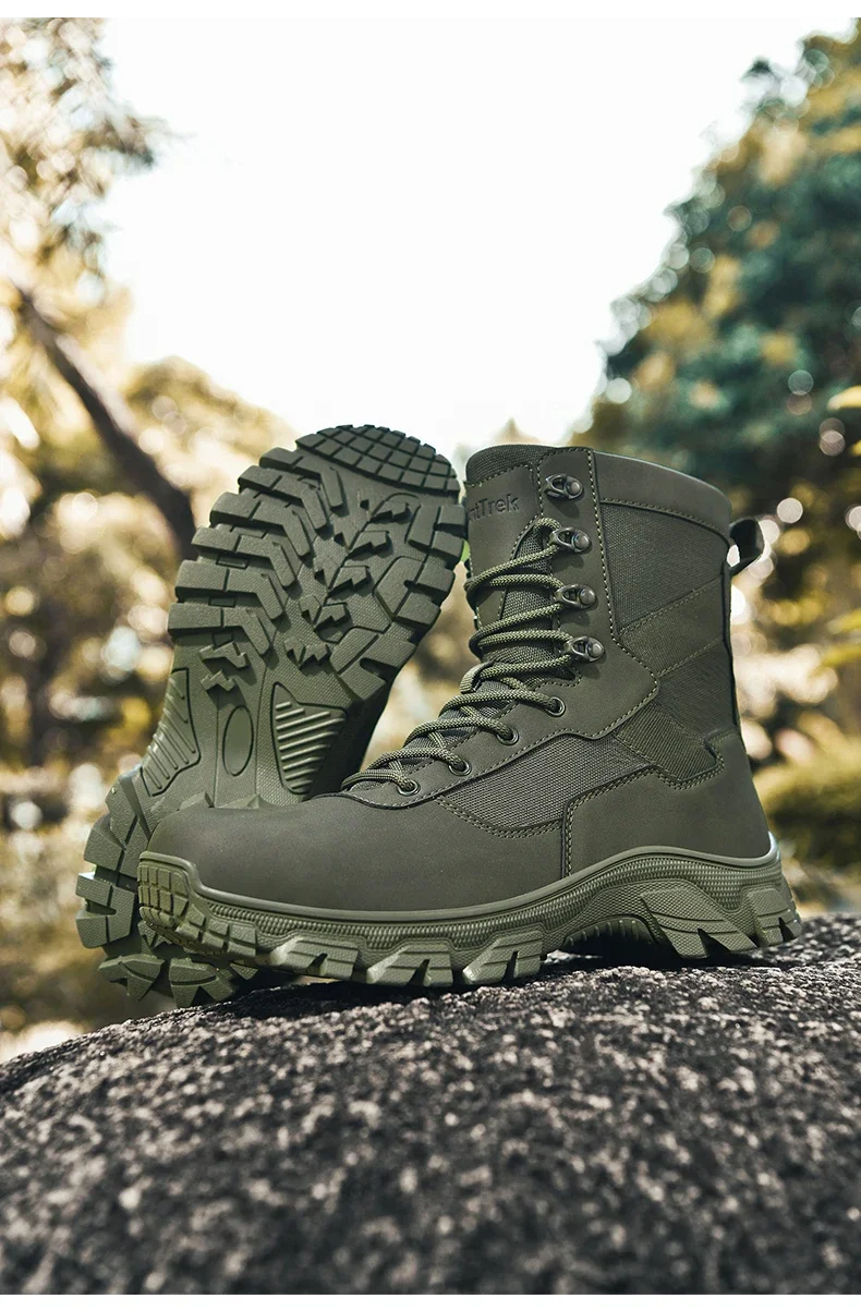 Taktische Herrenstiefel, atmungsaktiv, ultraleicht, Sicherheits-Armeestiefel für Männer, Rapid Response Desert Boots, wasserdichte Jagdstiefel zum Schnüren – Detail 24