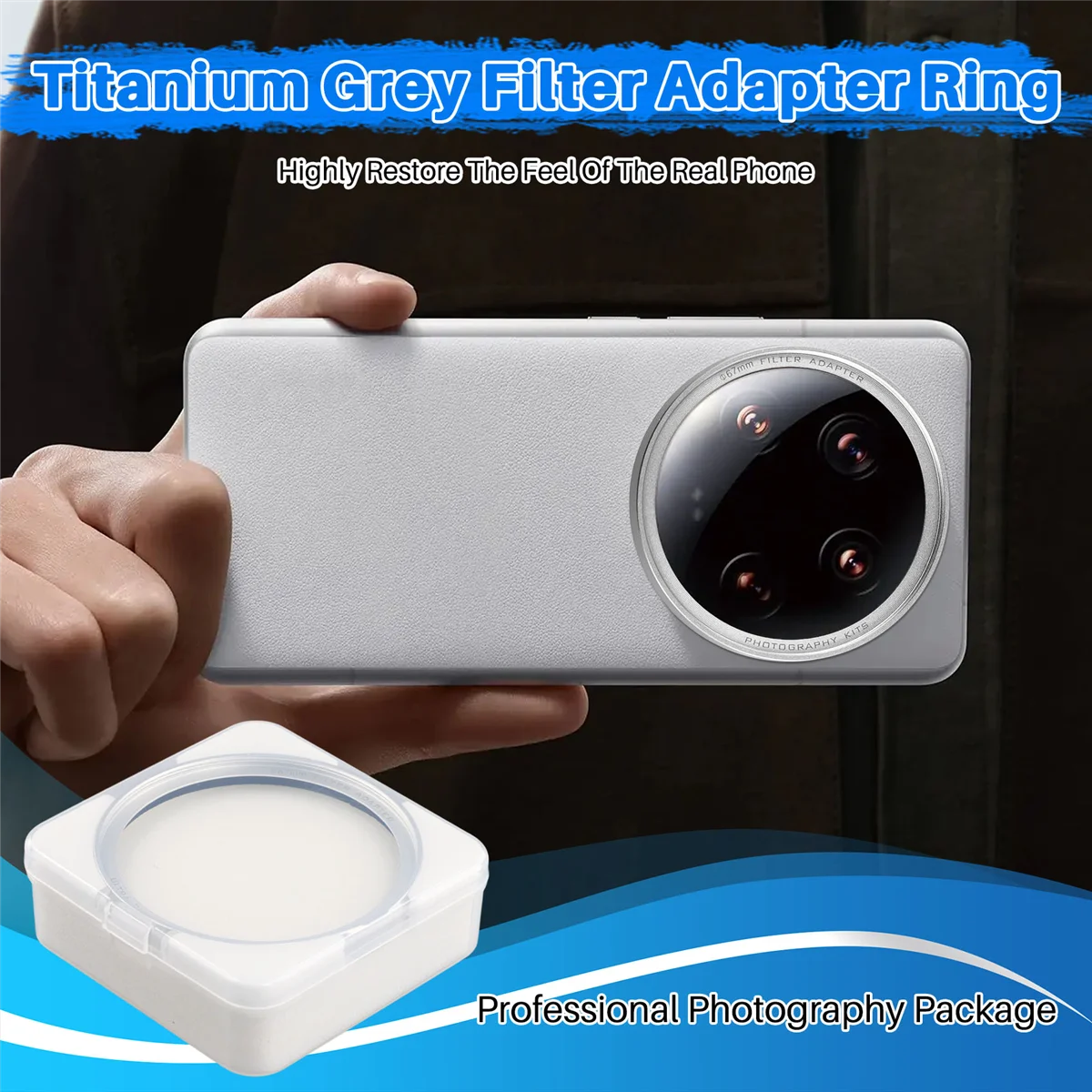 

BOFOP для Xiaomi 14 Ultra Photo Kit, чехол для телефона, аксессуары для фильтров C