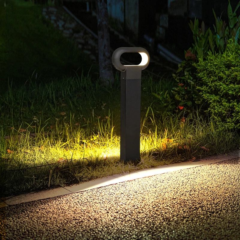 

Outdoor Waterproof IP65 12W LED Lawn Lamp New Style Aluminum Pillar Garden Path Square Landscape Lawn Lights AC85-265V