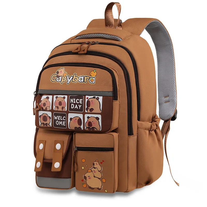 Kawaii Capybara Backpack Set 3