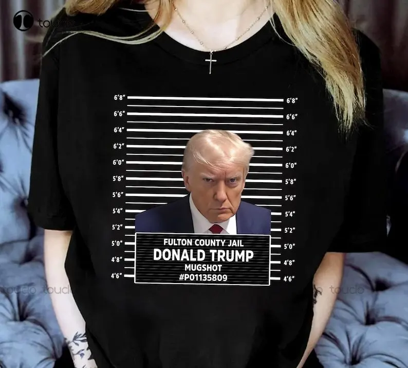 Trump Mugshot Police Shirt, Donald Trump Fulton County, Donald Trump Mugshot, Trump 2024 Shirt Xs-5Xl Custom Gift Streetwear