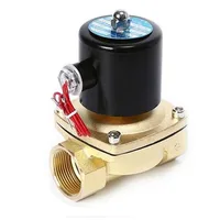 Válvula Solenoide eléctrica de 1 ""DN8 DN10 DN15 DN20 DN25 N/C válvula neumática para agua aceite aire DC12V/dc24V/ac220V