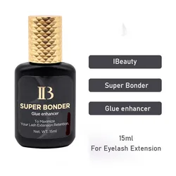 15ml IB Super Bonder Befestigungs Mittel für Wimpern Extensions Primer für Lash Kleber Helfen Korea IBeauty Klebstoff Härter Professinal