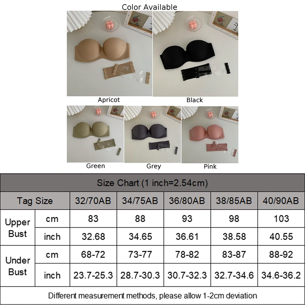 ผู้หญิง Bras Bra ไร้สายสีดําผู้หญิง Bralette ที่ถอดออกได้คู่สีเขียวที่มองไม่เห็นด้วยไนลอนสายรัดไหล่