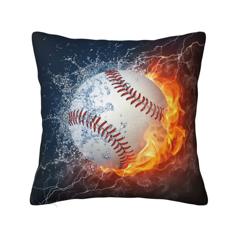 Baseball Volleyball Basketball Football Throw Pillow Case 40*40cm Decor Home Cushion Cover Square Polyester Pillowcase