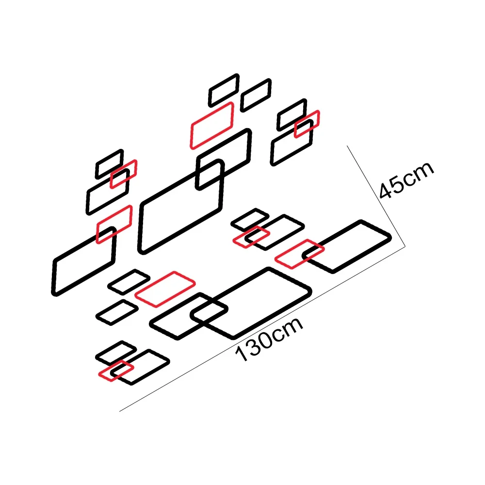 

For Audi Q5 FY B9 B8 8R SQ5 80A TFSI Quattro 2018 2019 Car Door Graphics Exterior Sticker Accessories Square Vinyl Decal Decor