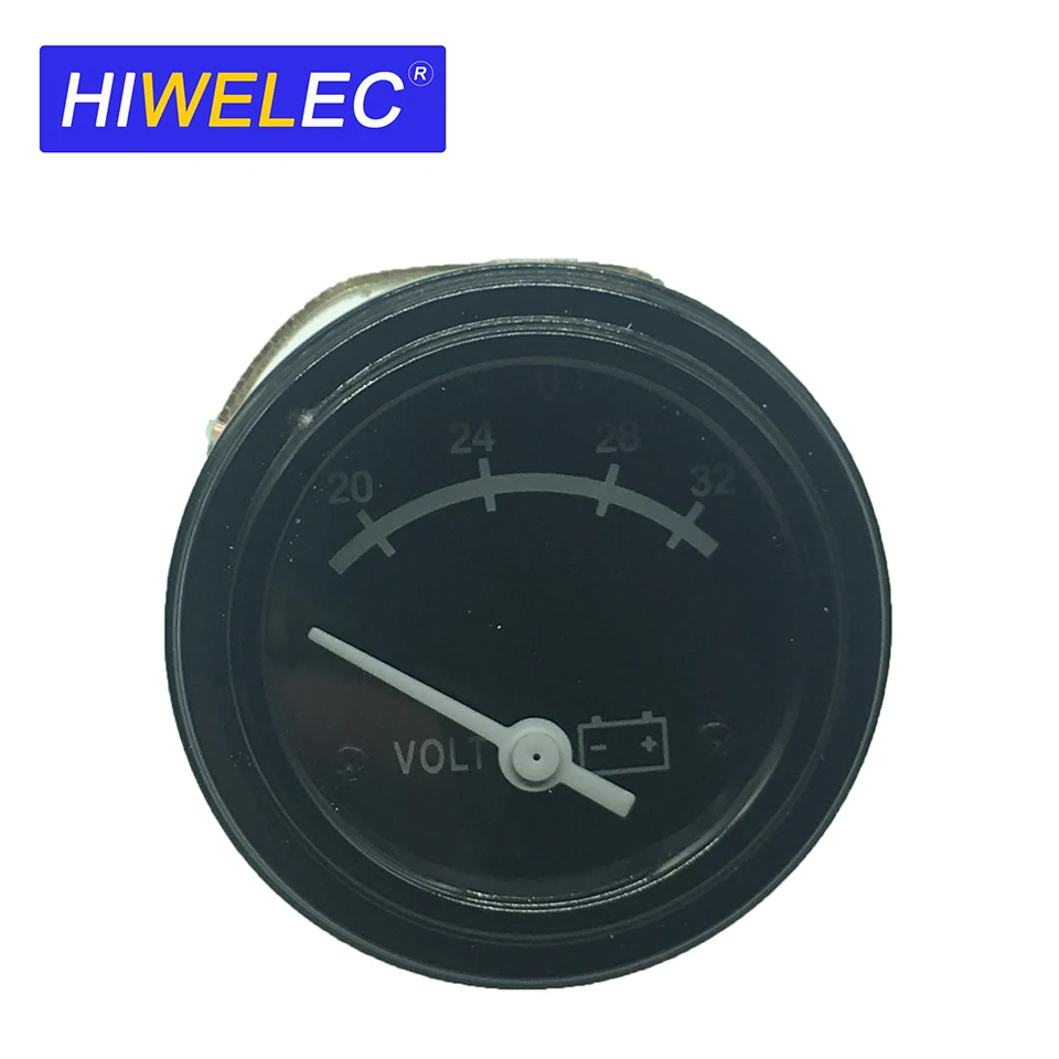 3015235 Voltmeter 24V 52mm Diesel Engine Voltage Gauge