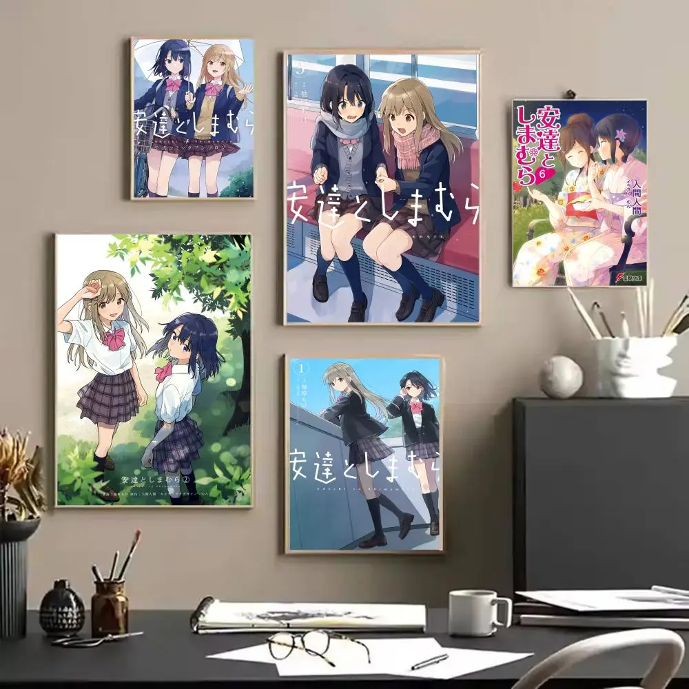 

GL Anime A-Adachi And ShimamuraS Painting HD Canvas Waterproof Wall Art Picture For Home Office Living Room Bedroom Gift