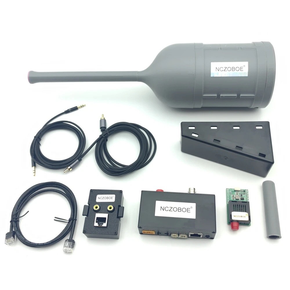 NCZOBOE Optical Fiber 5-20km Long Distance Video Transmission for  Sky TX RX Module Embedded Fiber Spool