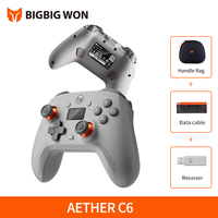 BIGBIG WON Aether C6 2.4G Wireless Gaming Controller with Hall Effect Triggers for PC Switch Android iOS Bluetooth Gamepad