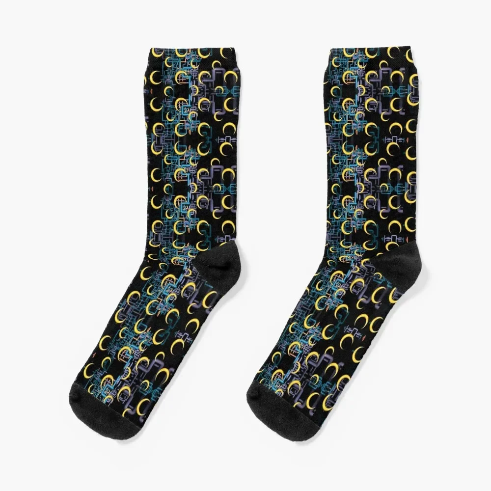 

Dan Flashes pattern cool tim robinson #1 Socks happy shoes kids Socks Woman Men's