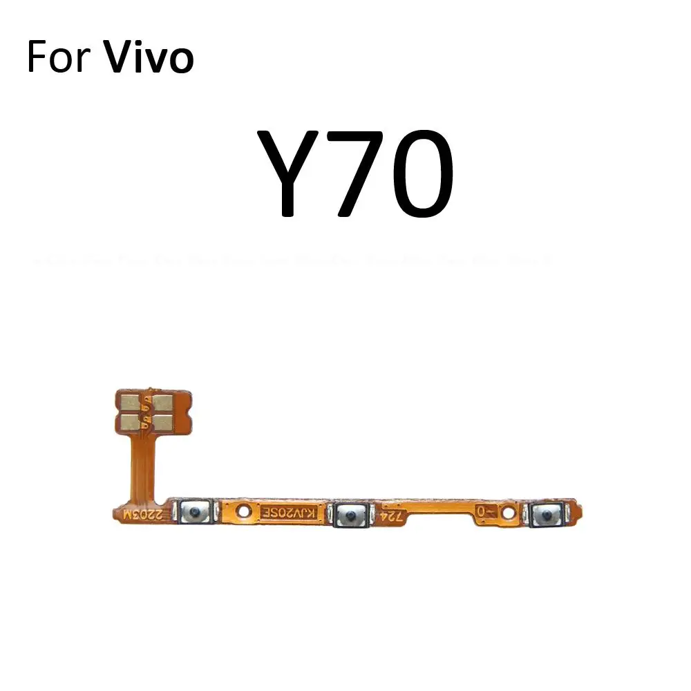 Switch Power ON OFF Button Flex Cable Ribbon For Vivo Y70 Y70s Y71 Y72 Y73 Y73sY75 Y75s Y76 Y76s Mute Silence Volume Key
