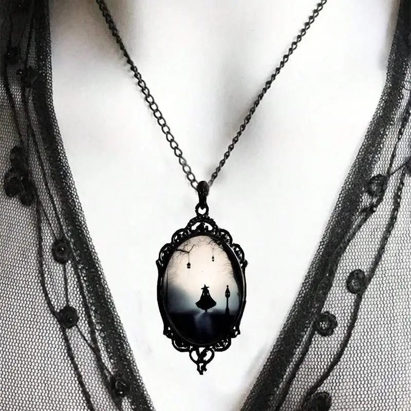 

Новинка! Хит продаж для трансграничной торговли: Волшебное ожерелье «Ночная ведьма» для ритуальных церемоний, ручная работа, материалы для вязания своими руками, производство Китай.