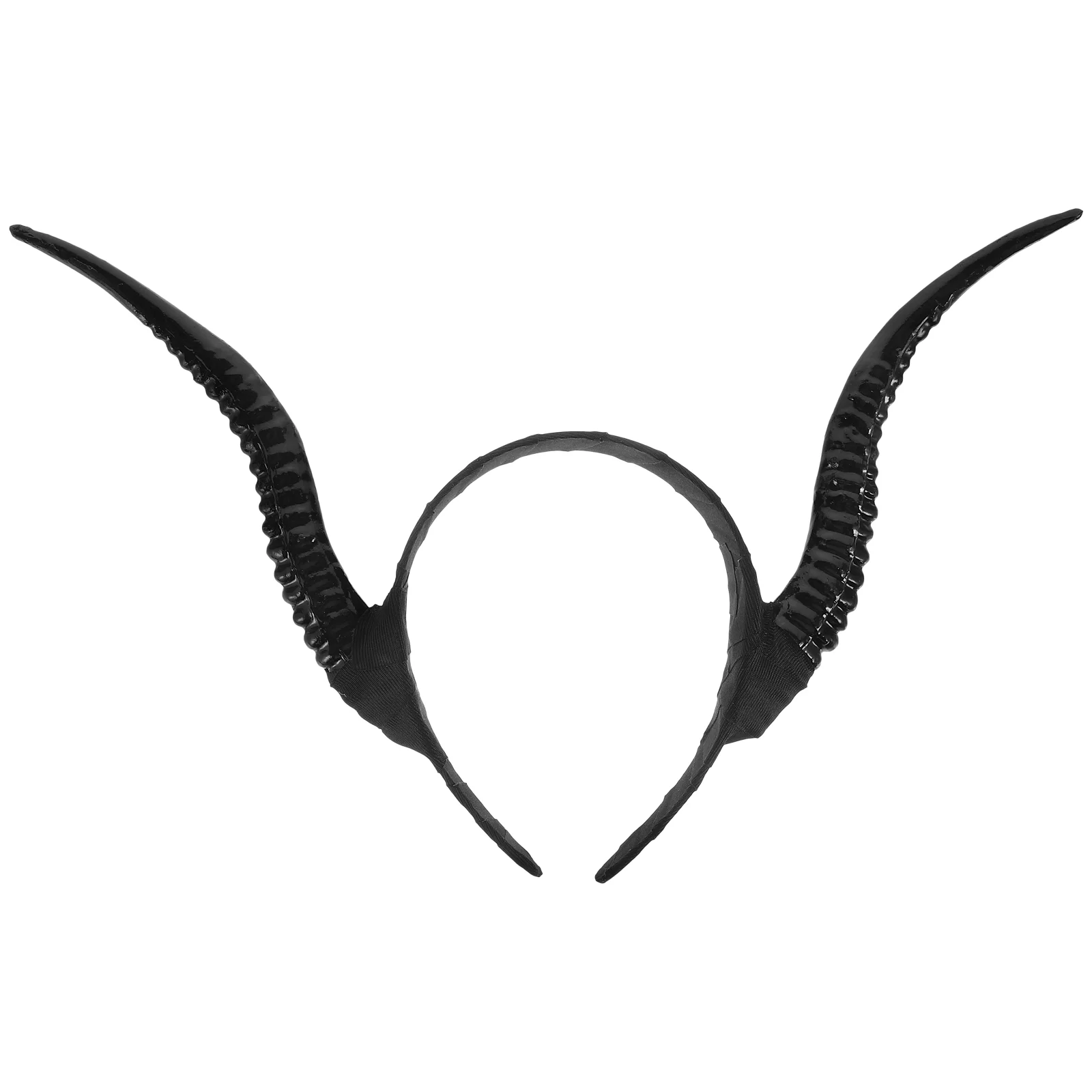 

Antelope Horn Hair Band Headband Halloween Costumes Gothic Black Resin Child