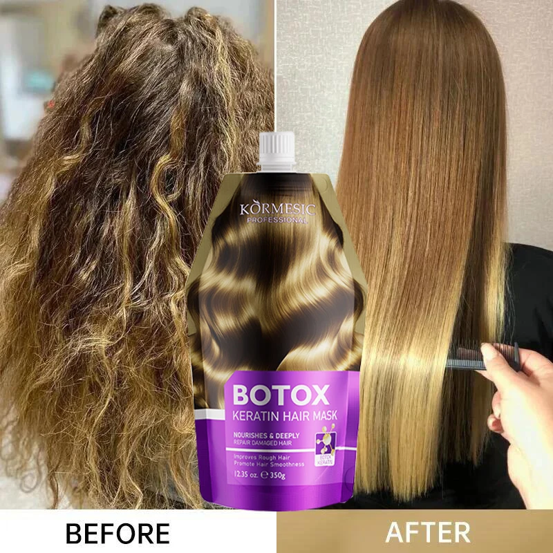Magical 5-Second Keratin Hair Mask Deep Moisturize Repair Frizz Soft Smooth Shiny Hair Treatment Hair Care Solution
