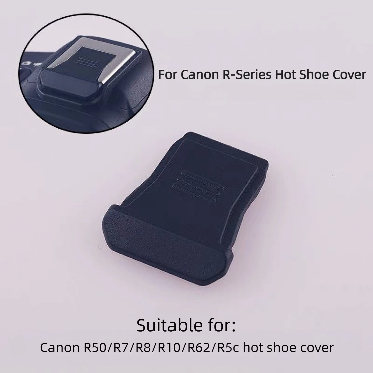 Cubierta de zapata caliente para cámara sin espejo, adaptador protector de tapa de zapata caliente para Canon Serie R EOS-R50 R10 R8 R7 EOSR6II R5C R3