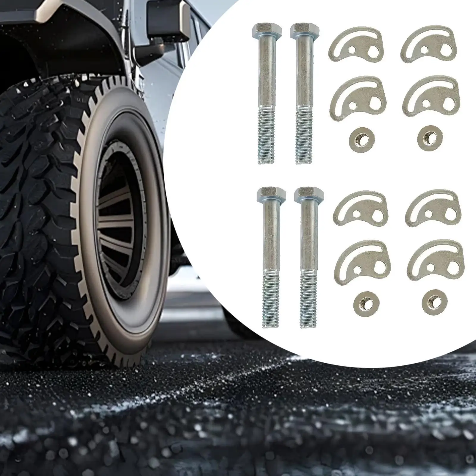 

Adjustable Caster Camber Bolt K100026 Durable Metal Repair Kit for Chevrolet Avalanche 1500 2500