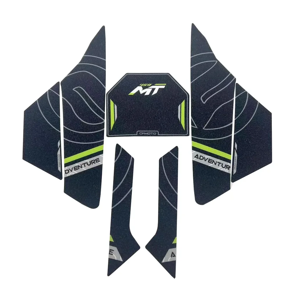 

Motorcycle Side Sticker Fuel Tank Decal Protector Traction Pad Cover Decoration Sets Anti slip For CF 450MT 450 MT 2024