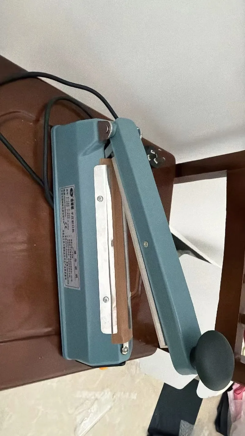 Multi Size 200/300/400mm Manual Heat Sealer, Portable Heat Shrink Film Cutter, Food Packaging Sealing Machine for   Small Shop