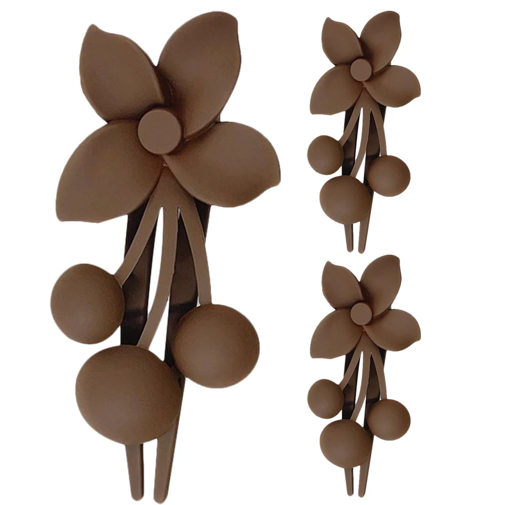 

3pcs High Ponytail Clips French Hair Style Large Claw Clips for Women Thin Hair Accessories No Crease Shark Clip Durable Flat