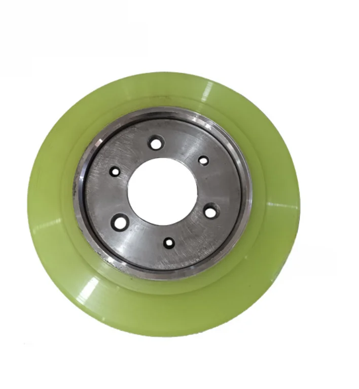 

nichiyu forklift FBR15 Electric forklift accessories wheel electric stacker polyurethane PU Drive Training wheel