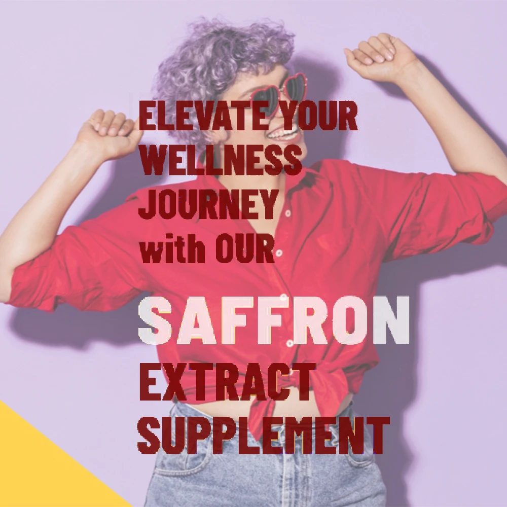 Saffron Supplements for Mood & Focus & Stress - with Saffron Flower Extract, Curcumin & Zinc - Vegan, Gluten Free | 90 Capsules