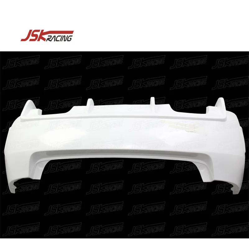 JSK STYLE GLASS FIBER FRP REAR BUMPER for 2008-2011 SUBARU IMPREZA 10 STI GRB