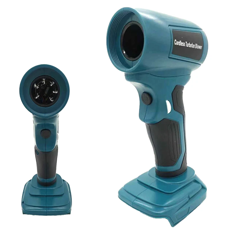 Brushless Turbocharged High-speed Hair Dryer with Continuous Stepless Speed Control Compatible for Makita Lithium-ion Batteries