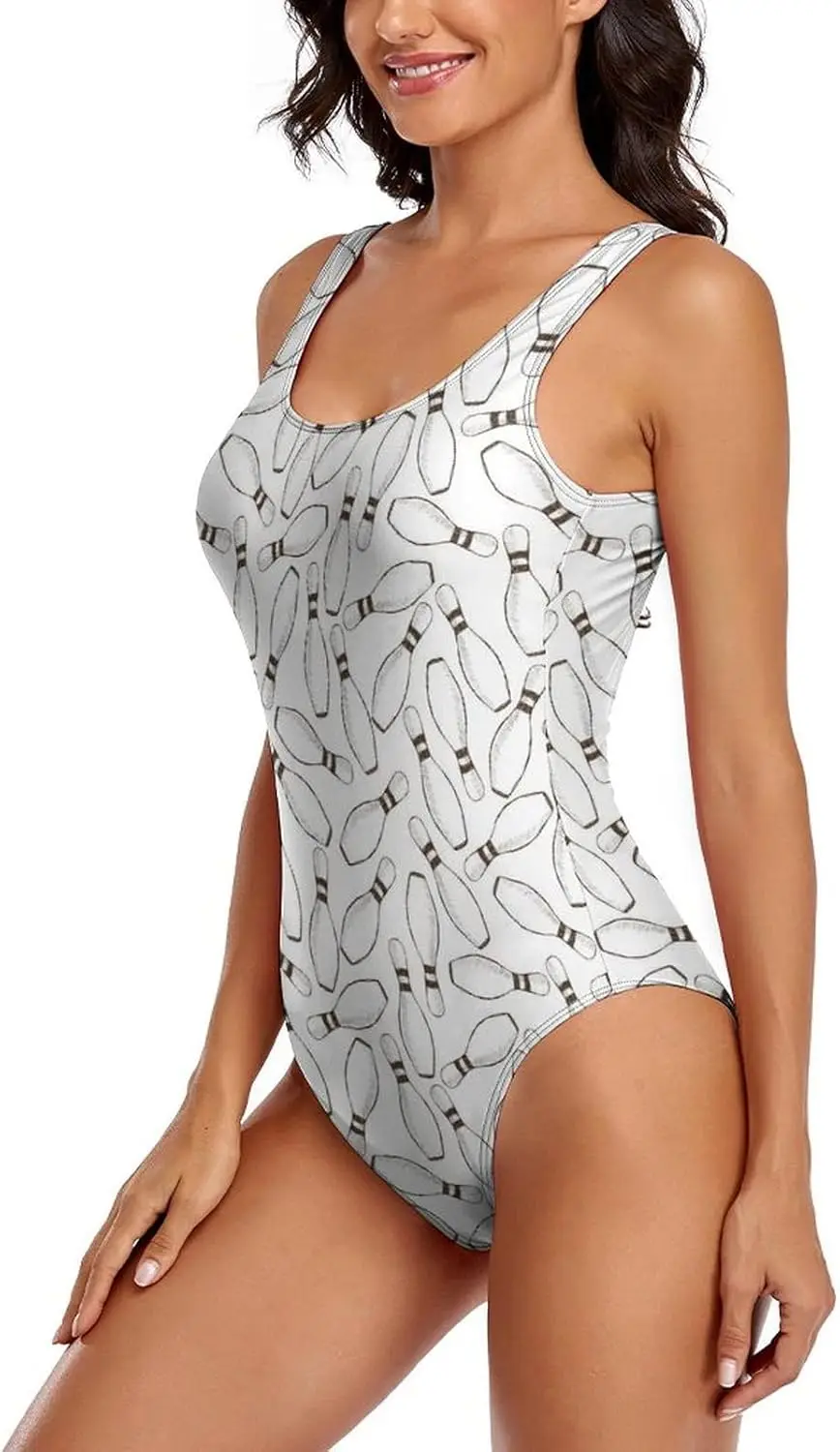 Luxy Trio Women's One Piece Swimsuits Athletic Training Swimwear Bathing Suits