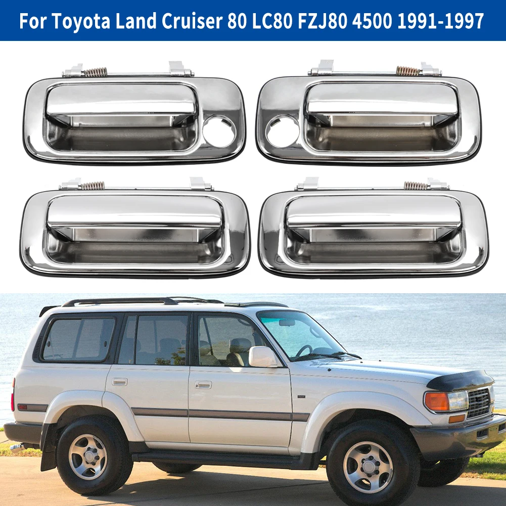 

Front Rear Exterior Door Handle For Toyota Land Cruiser 80 LC80 FZJ80 4500 91-97 Left Righ Outside Handle 6923060010 6924060010