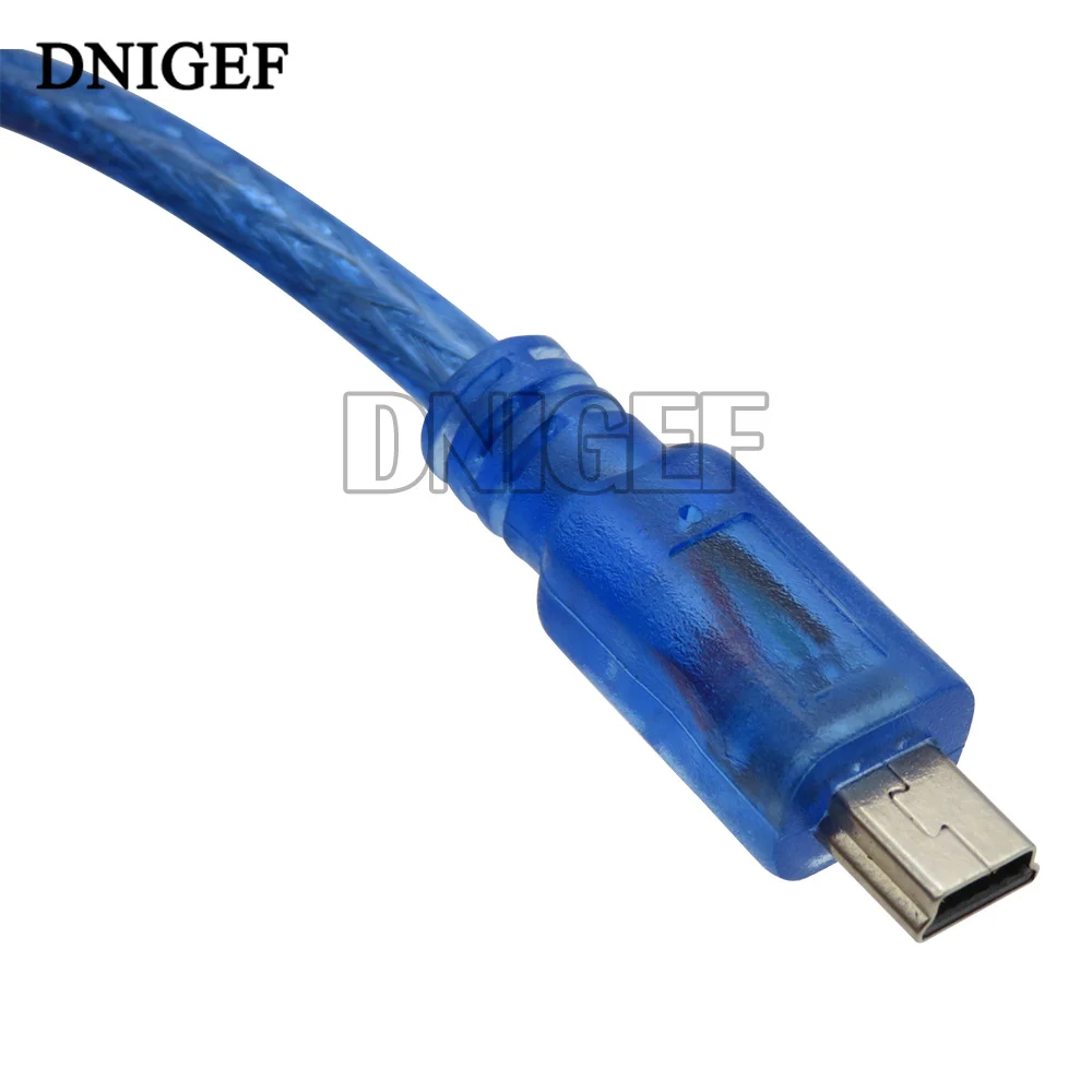 Kabel USB 30cm do Uno R3/Nano/MEGA 2560/Leonardo/Pro micro/DUE Blue wysokiej jakości USB/Mini USB/Micro USB 0.3m dla Arduino