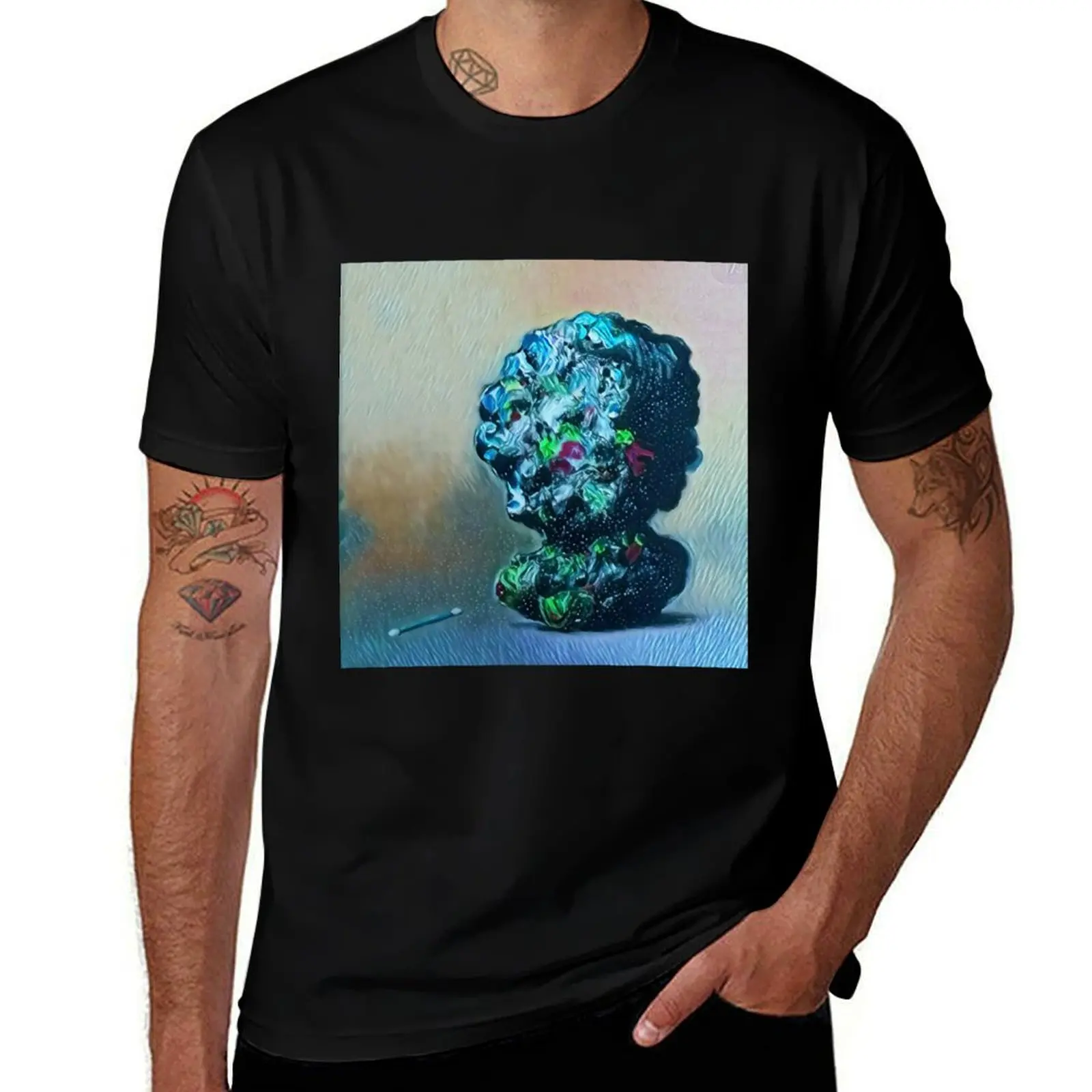 في كل مكان في نهاية الزمن تي شيرت رجالي تي شيرت قطن 100% تي شيرت رجالي قطن تي شيرت رجالي فاخر تي شيرت #1