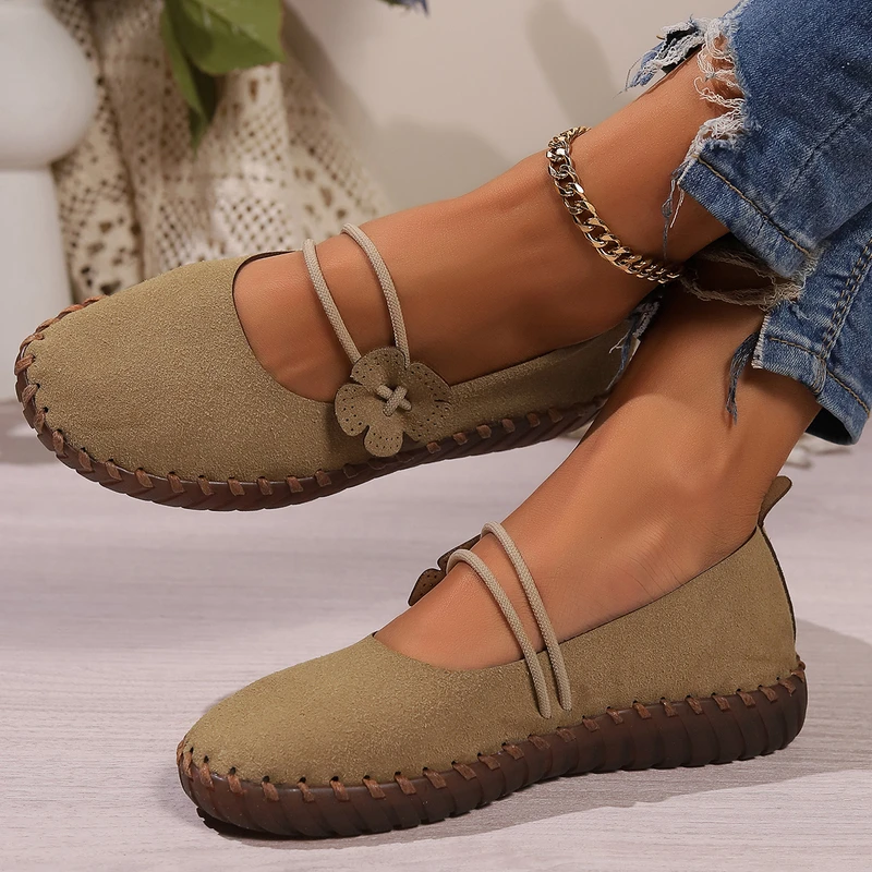 Women's Fashion Suede Mary Jan - Women Shoes For Walking 评论和价格