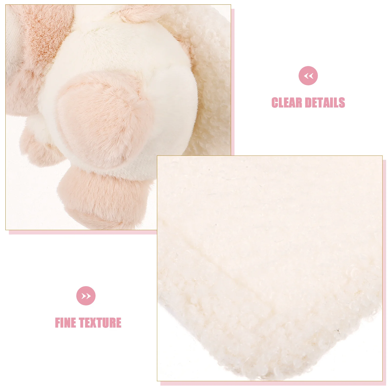 

Cushion Bear Design Shoulder Pad Cover for Auto Protector Comfortable Drive Accessories Easy Install