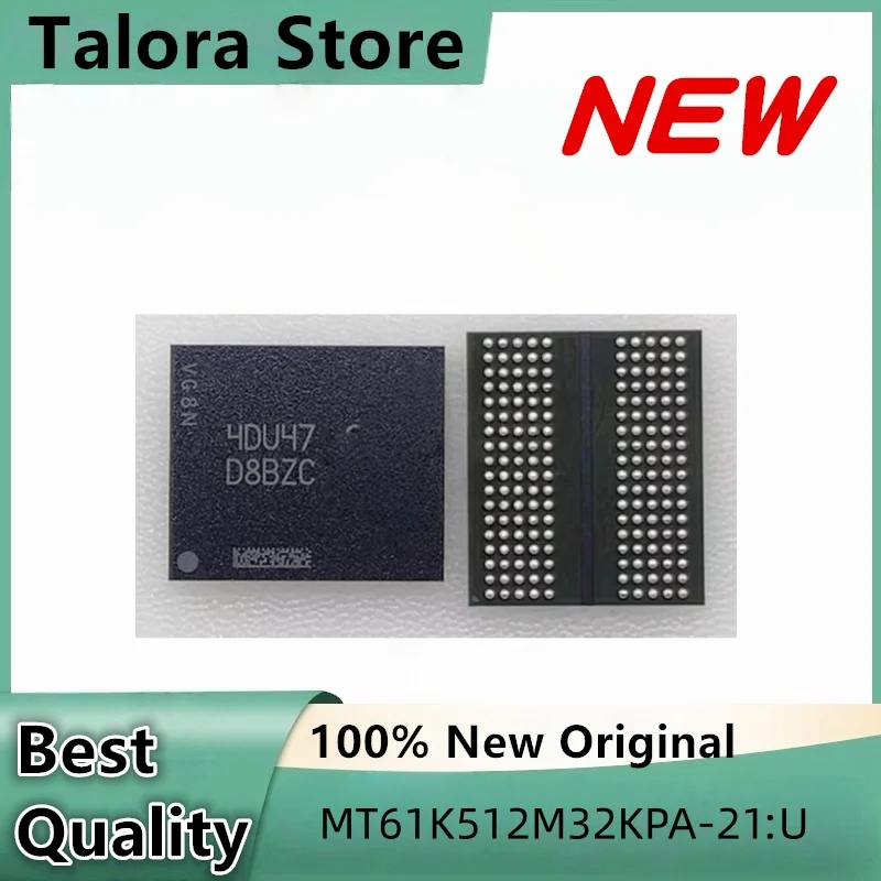(1Pcs/Lot) 100% New original D8BZC MT61K512M32KPA-21:U BGA Chipset
