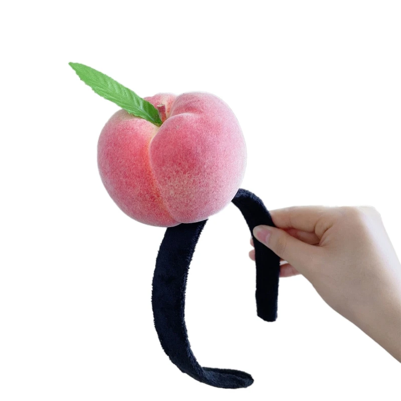 NUOBESTY Chapeau Fraise En Peluche – Accessoire Déguisement Cosplay & Photo – Taille Universelle