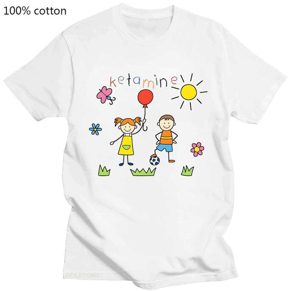 T-shirt de Algodão 100% Feminino com Estampa de Ketamina: Uma Análise Real de Qualidade, Estilo e Conforto