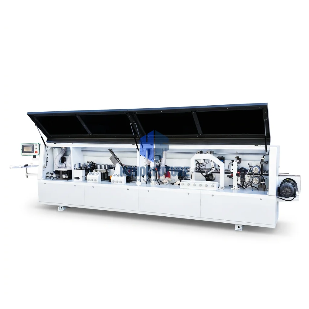 High-Speed Multi-Function Wood PVC MDF Edge Bander Laser Heavy Duty Aluminium Honeycomb WPC Door