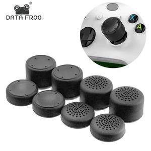 DATA KATAK 8 Buah Tutup Pegangan Stik Ibu Jari Analog Silikon Pengontrol untuk Xbox One/S/Seri X S/PS5/PS4/Penggantian Gamepad Switch Pro 8 data penjualan terbaik frog ps5 - №