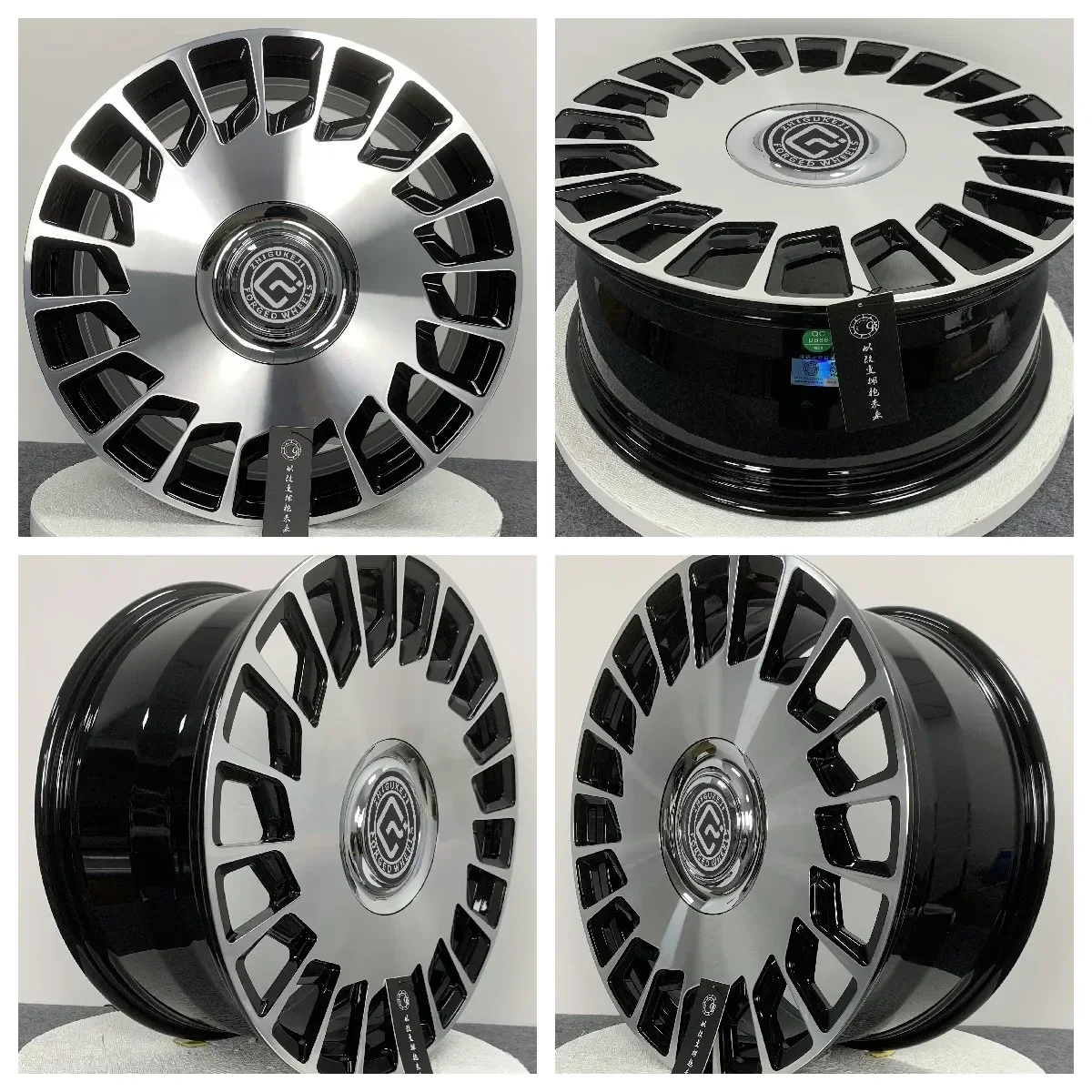 

'Factory's New 19-Inch concave Wheel Forged Alloy Rims Polished with 50mm 25mm 40mm 10mm 0mm 42mm Spacing 120.65mm 115mm PCD