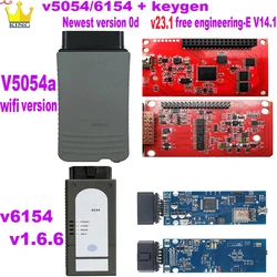 OKI V5054a WIFI Version 6154 Support v23.1 Free Engineering-E 14.1 OBD2 Code Scanner Full Support V Au-di Sk0-da Diagnostic tool